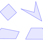 Descubre el nombre correcto de las figuras de 4 lados rectos